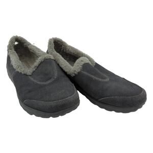 Skechers Women's 9.5 Gray Slip-On Comfort Shoes